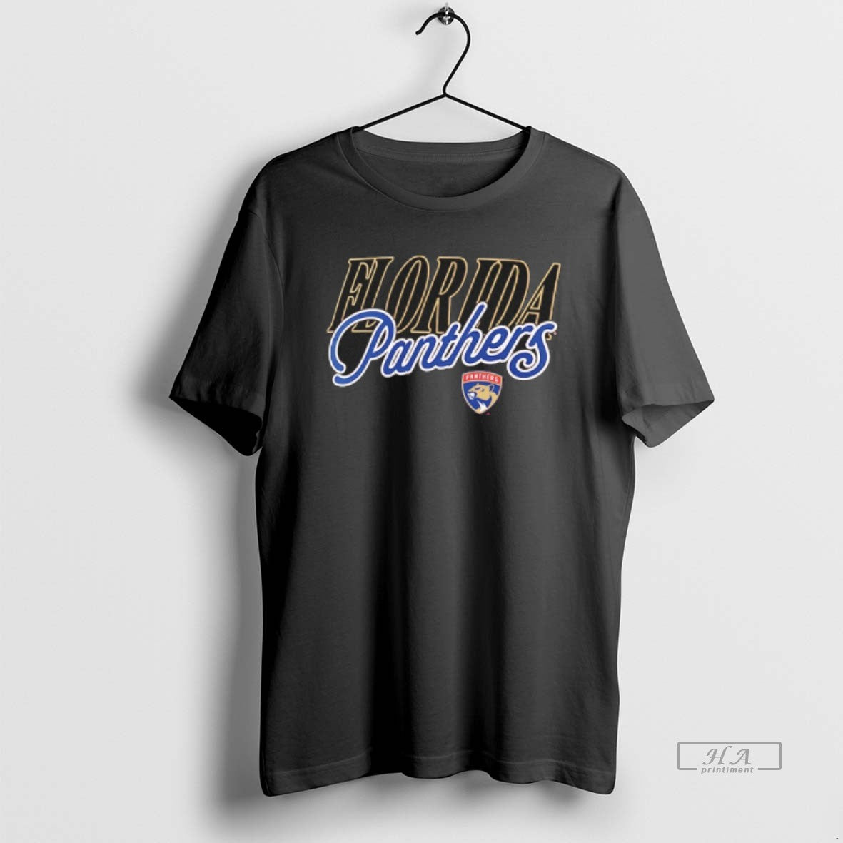 Trendy Florida Panthers Hockey Script Logo