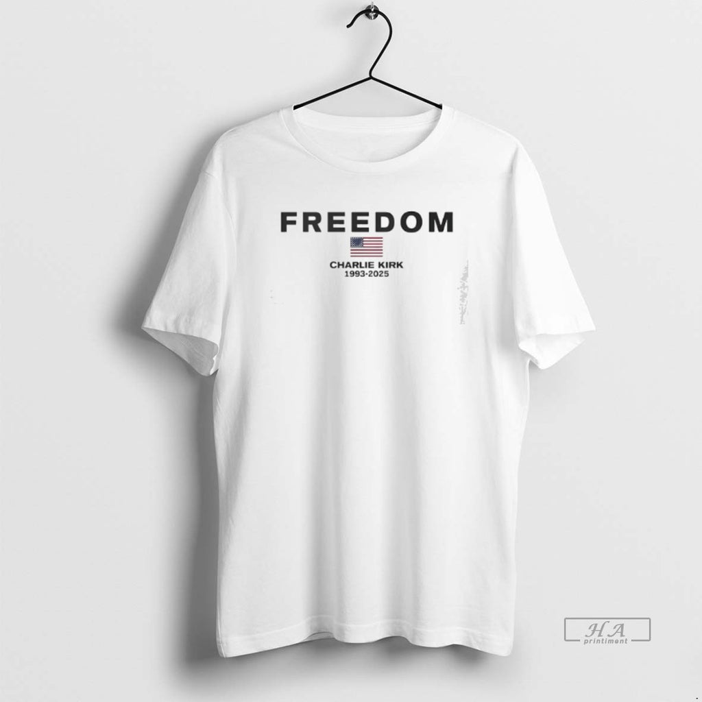 Trendy Freedom Charlie Kirk 1993 2025 America Flag