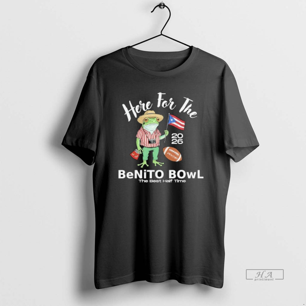 Trendy Frog Here For The Benito Bowl 2026 The Best Half Time