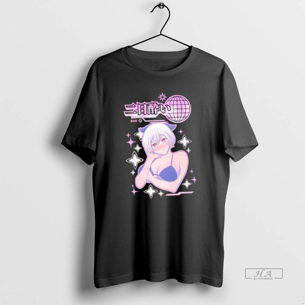 Trendy Futsukayoi Anime Girl Aesthetic Vaporwave