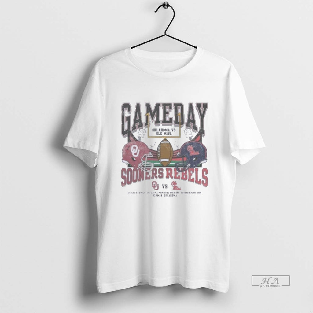 Trendy Gameday Oklahoma Vs Ole Miss 2025