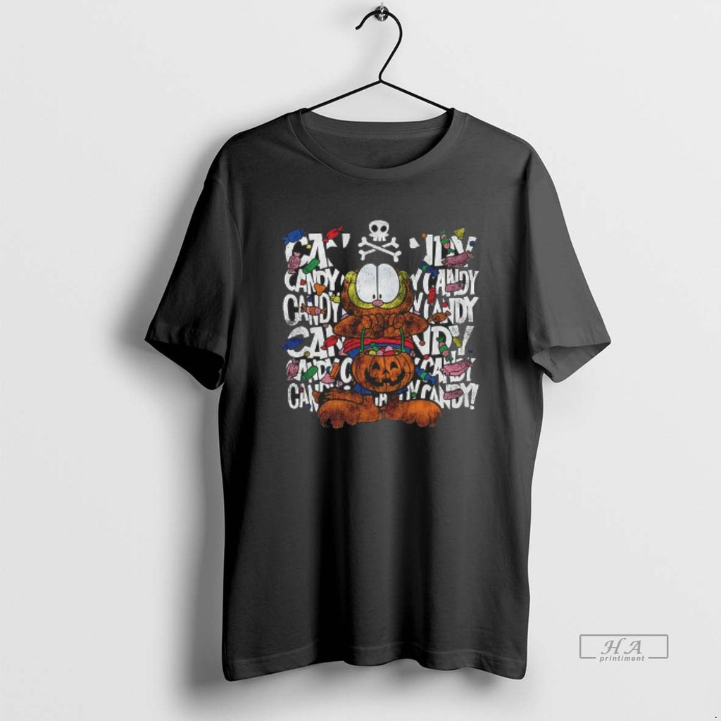 Trendy Garfield Halloween Candy Repeat Retro