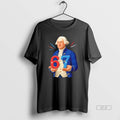 Trendy George Washington Holding 67 Patriotic Design
