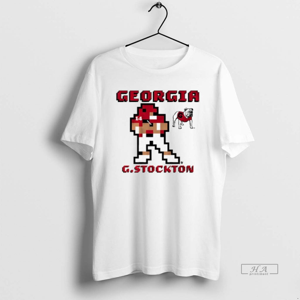 Trendy Georgia Football Gunner Stockton Retro Baller Graphic