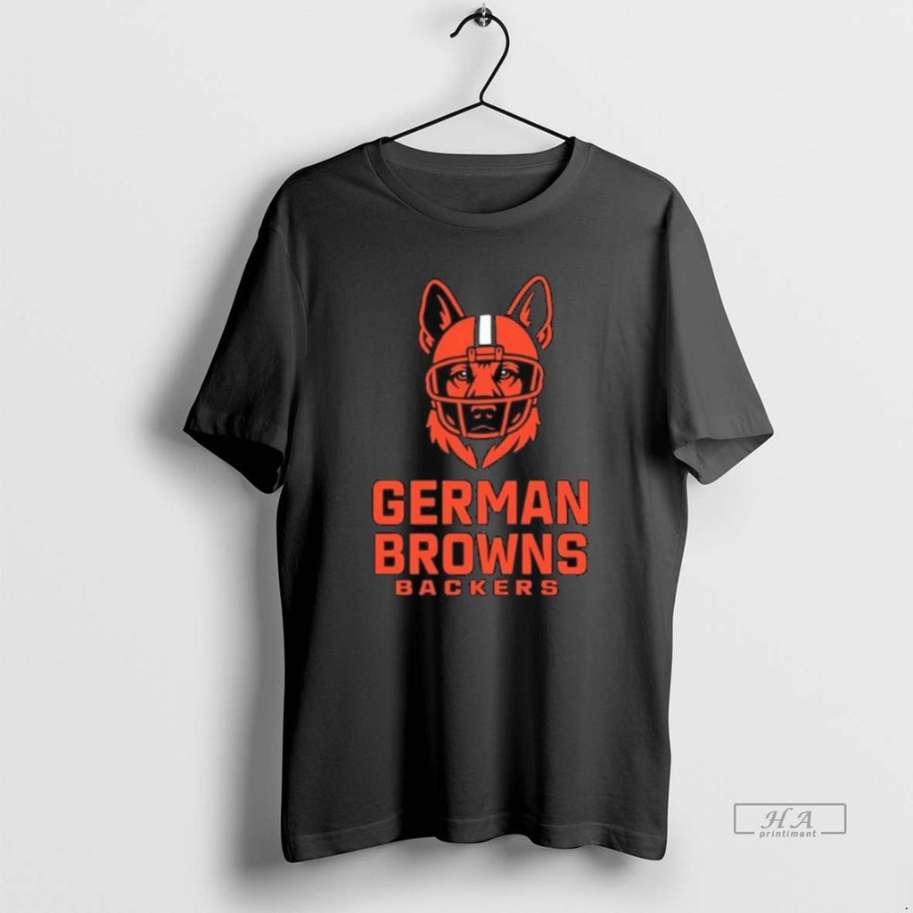 Trendy German Browns Backers 2025 Long Sleve