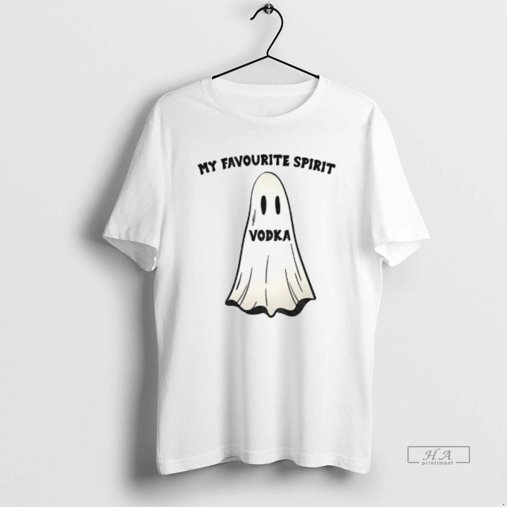 Trendy Ghost My Favourite Spirit Vodka Halloween