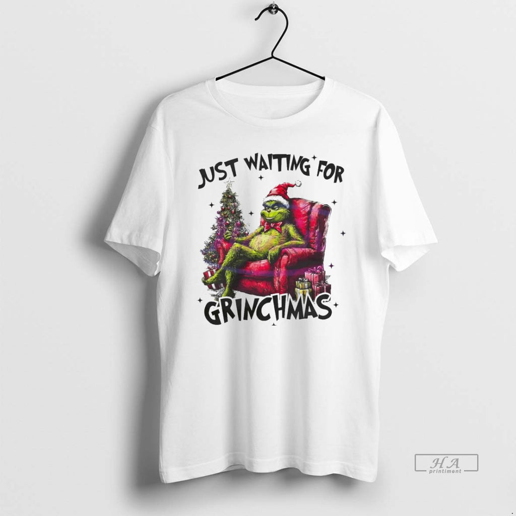 Trendy Grinch Just Waiting For Grinchmas Christmas White