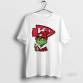 Trendy Grinch Leopard Salvageable Kansas City Chiefs White