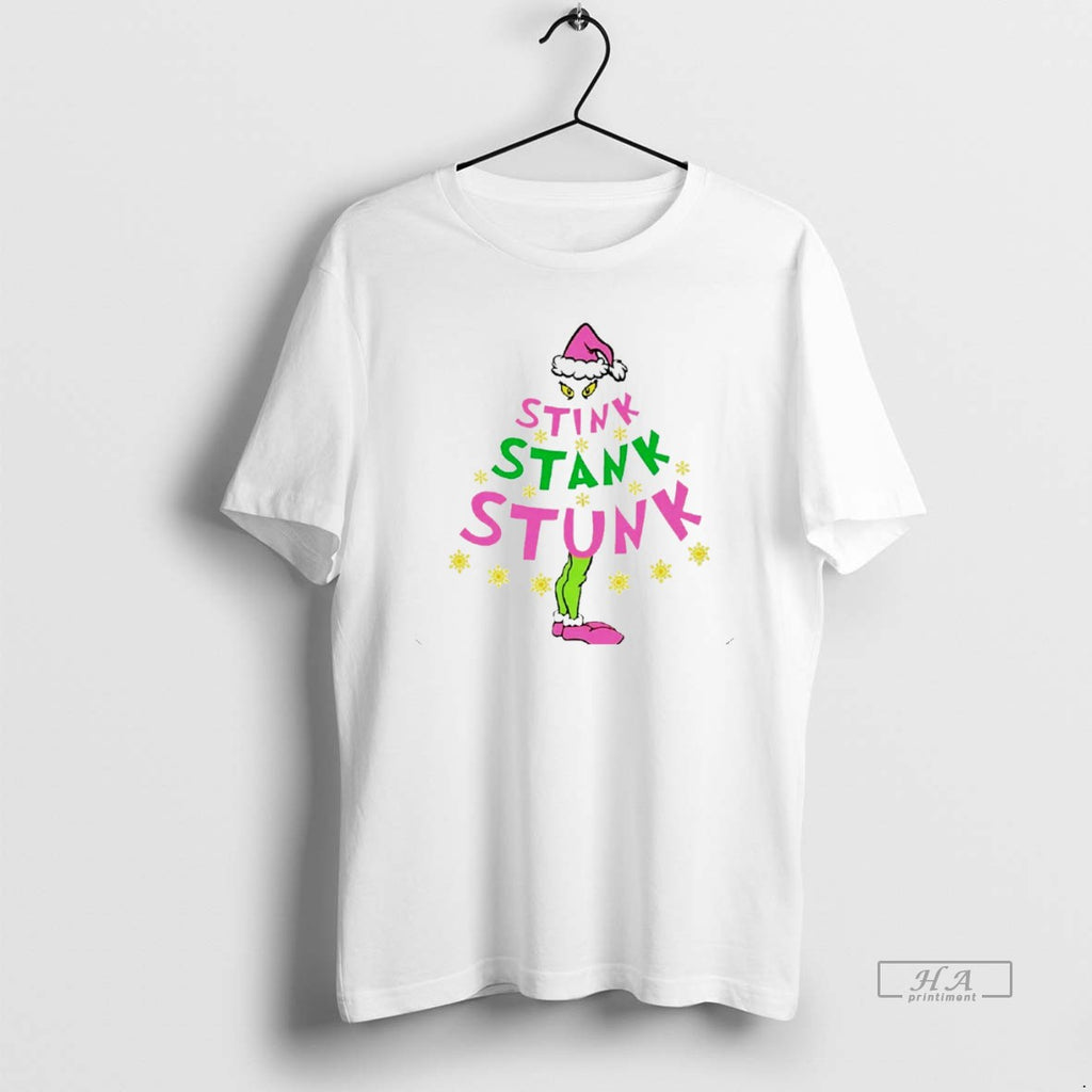 Trendy Grinch Stink Stank Stunk Christmas White