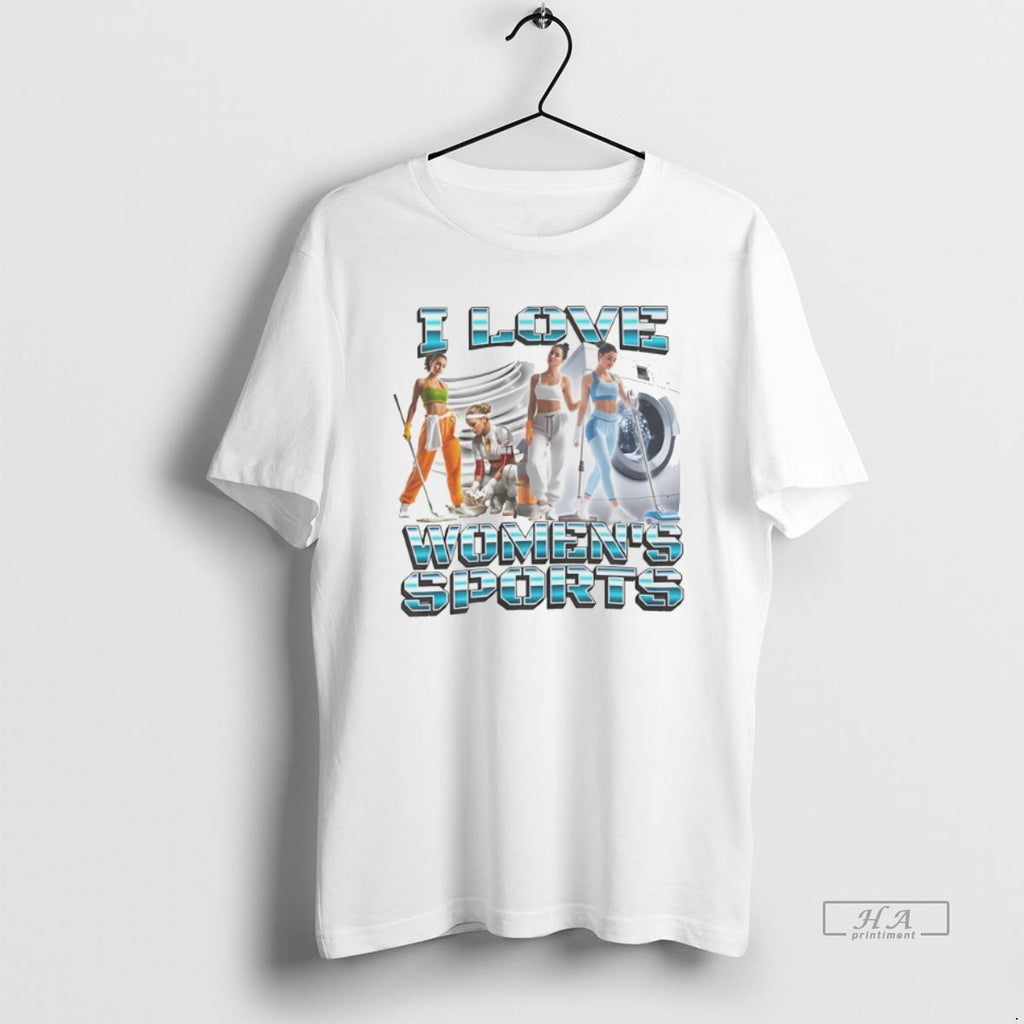 Trendy Gym Girls I Love Womens Sports