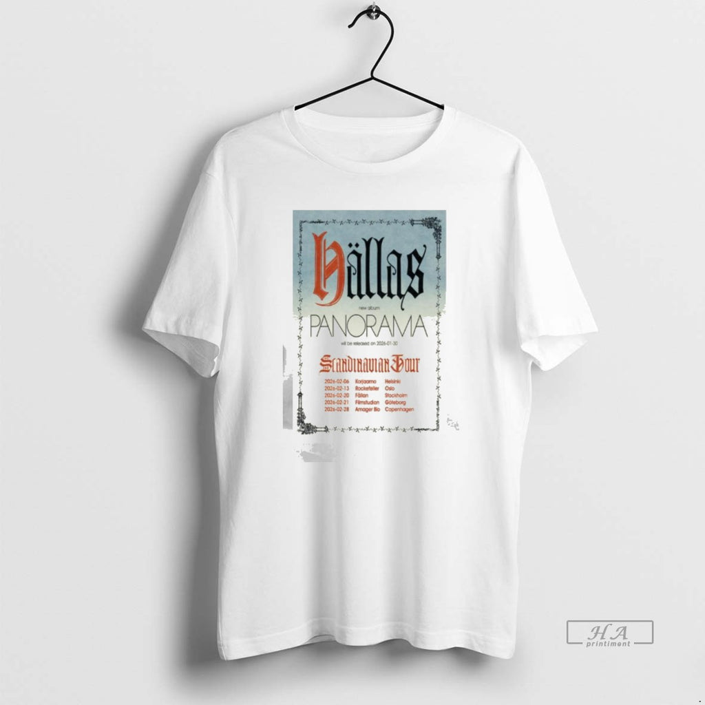 Trendy Hallas New Album Panorama Scandinavian Tour 2026