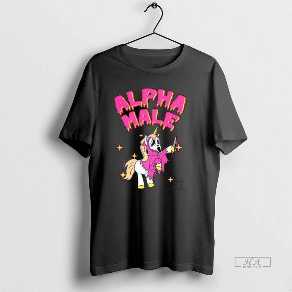 Trendy Halloween Unicorn Alpha Male Ghostface