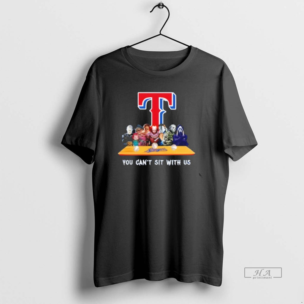 Trendy Horror Movie Characters You Cant Sit With Us Texas Rangers Halloween