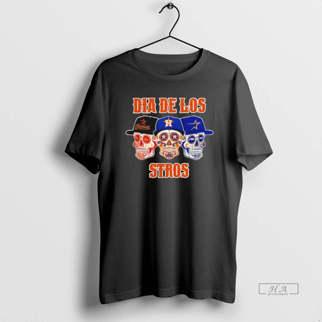 Trendy Houston Astros Dia De Los Stros Sugar Skull Baseball