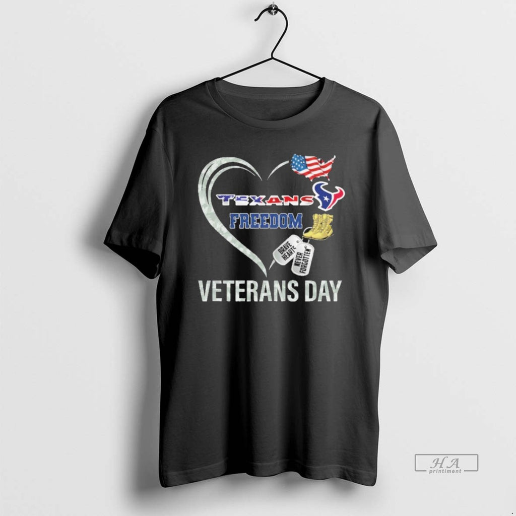 Trendy Houston Texans Freedom Veterans Day