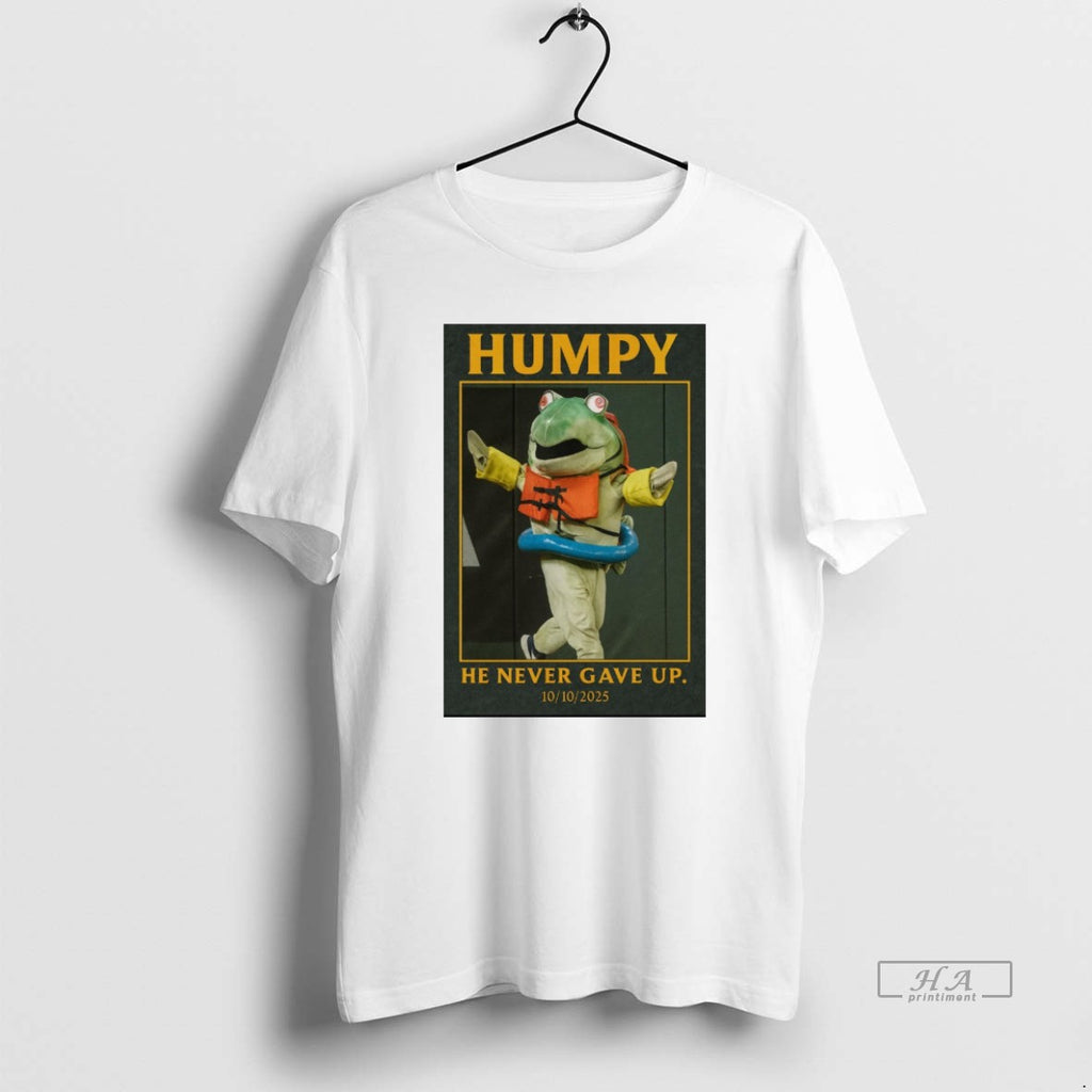 Trendy Humpy Salmon Seattle Mariners He Never Gave Up October 10 2025