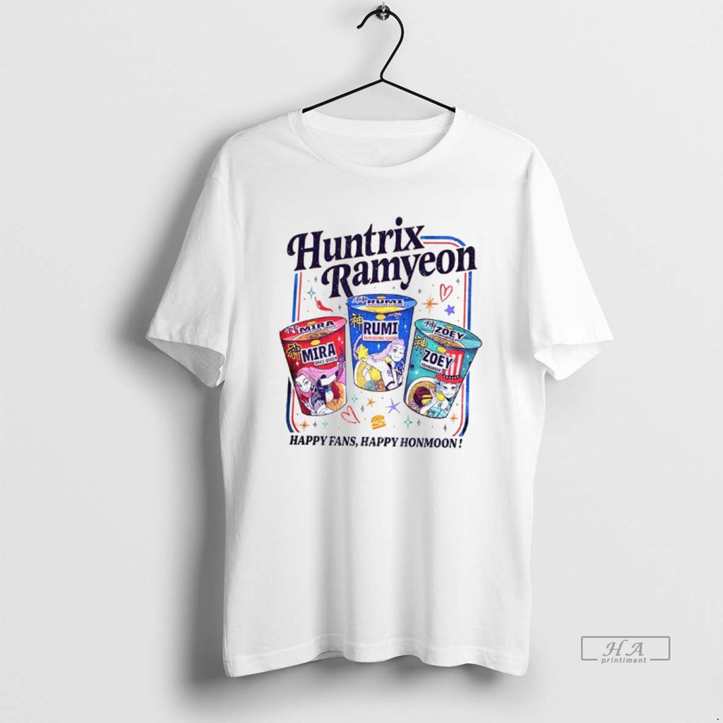 Trendy Huntrix Ramyeon Nights Happy Fans Happy Honmoon Noodle Kpop 2025