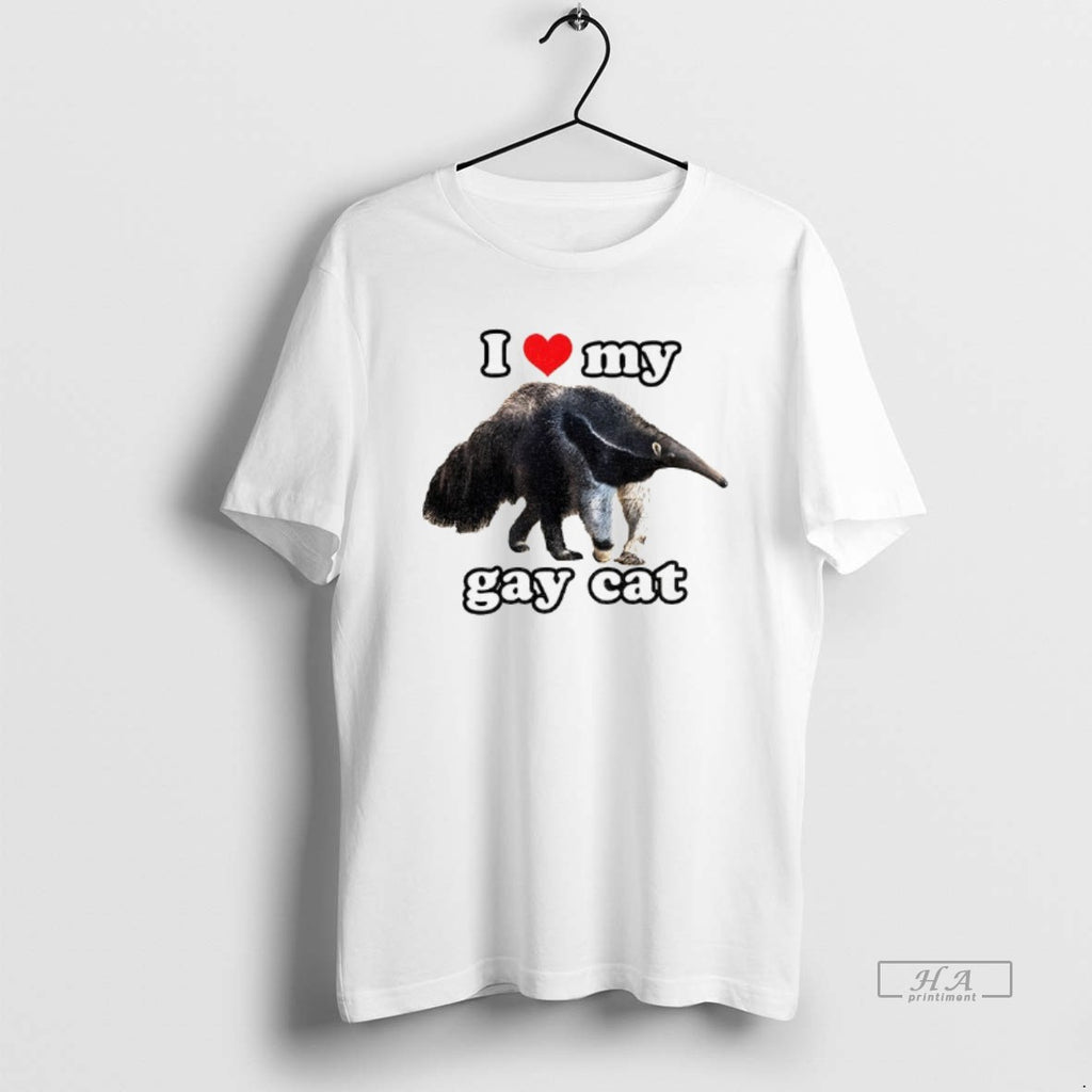 Trendy I Love Gay Cat