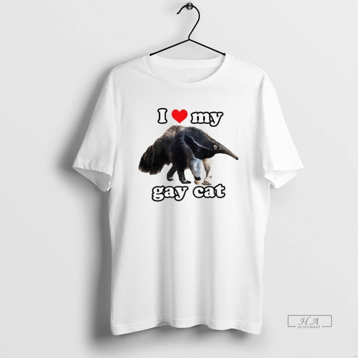 Trendy I Love Gay Cat