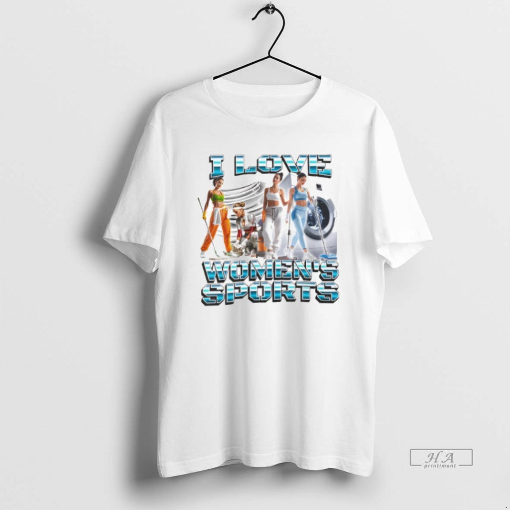 Trendy I Love Womens Sports Graphic
