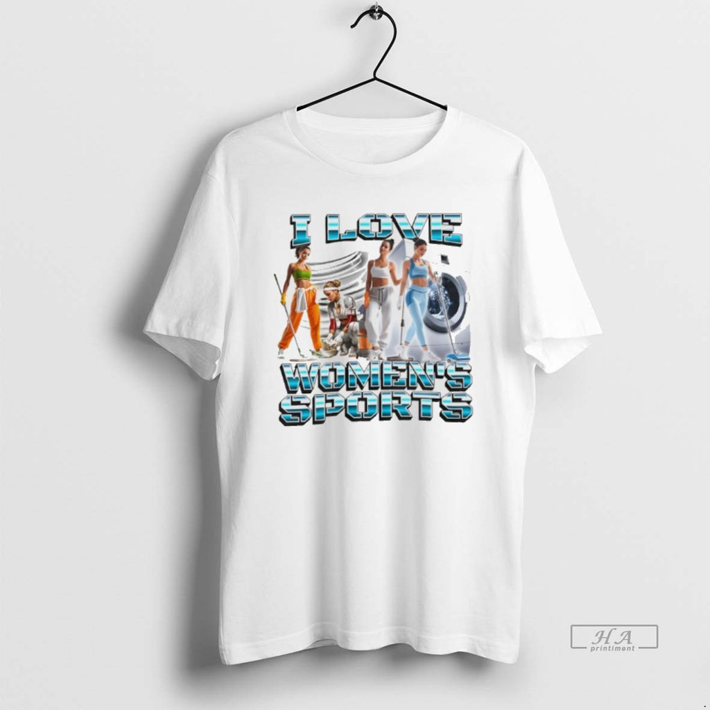 Trendy I Love Womens Sports Housework