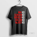 Trendy Ice Malice Cowardice Disservice Prejudice Injustice Ceramic Ceramic And Classic Dad Cap