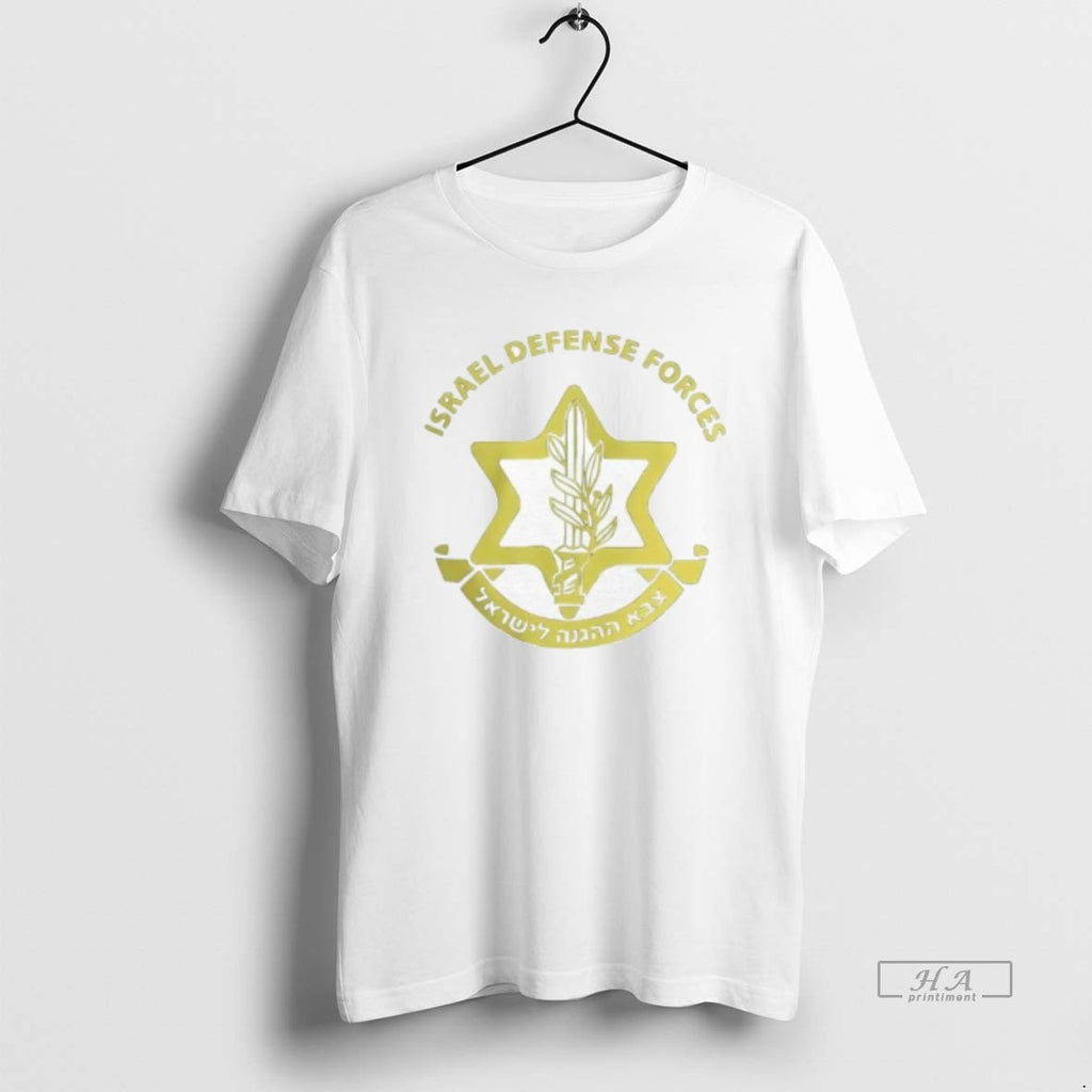 Trendy Israel Defense Forces Idf Logo Star Of David