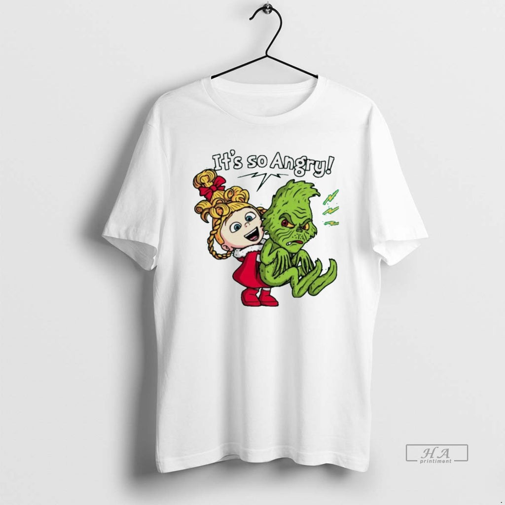 Trendy Its So Angry Cindy Lou Who And The Grinch White