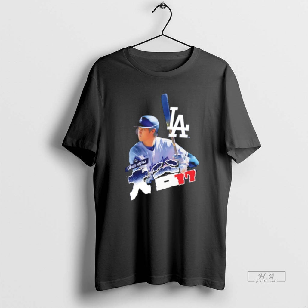 Trendy Japanese Shohei Ohtani 17 Los Angeles Dodgers Baseball