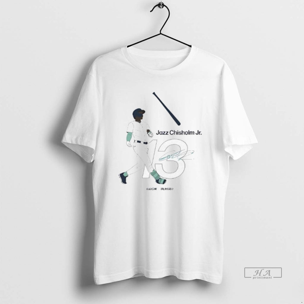 Trendy Jazz Chisholm Jr Jersey Number 13 Graphic