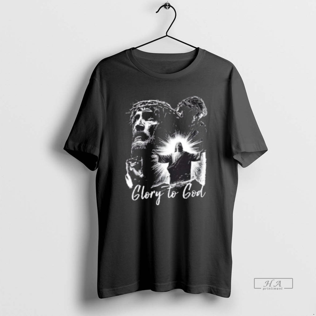 Trendy Jesus Glory To God Retro