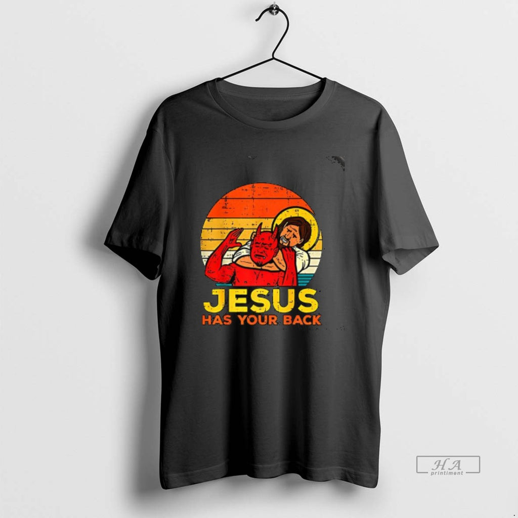 Trendy Joe Biggs Jesus Has Your Back