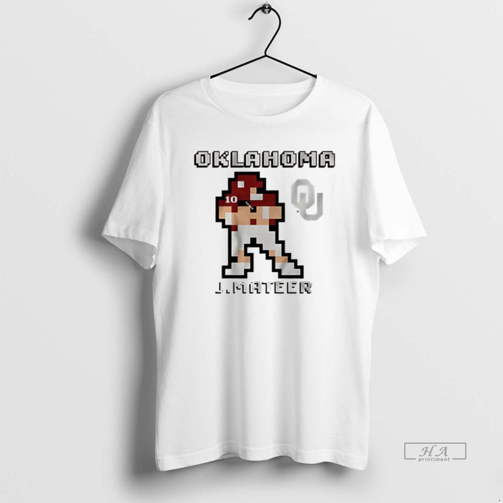Trendy John Mateer Oklahoma Football Retro Baller 8 Bit Style