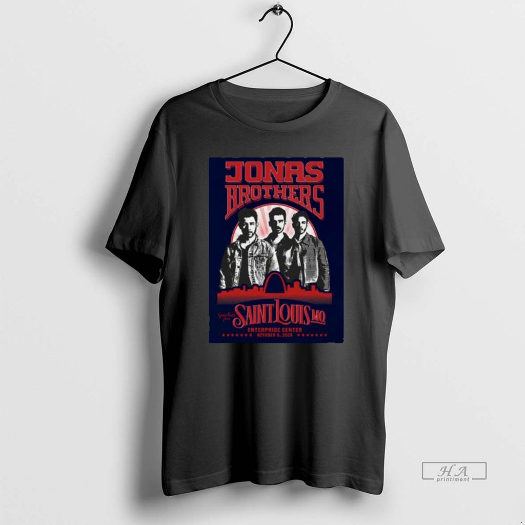 Trendy Jonas Brothers October 12 2025 Saint Louis Mo Long Sleve