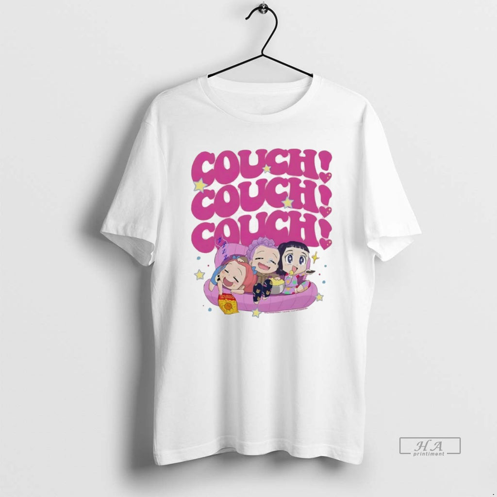 Trendy Kpop Demon Hunters Huntrix Chibi Couch Snacking Girls Skimmer