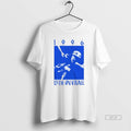 Trendy Kobe Bryant 1996 Press Conference 13th Overall Mens White Tee