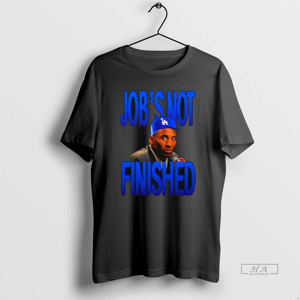 Trendy Kobe Bryant Los Angeles Dodgers Baseball Jobs Not Finished