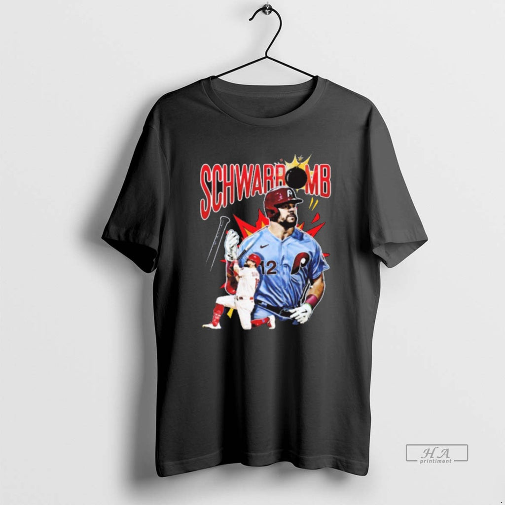 Trendy Kyle Schwarbomb Philadelphia Phillies Mlb Fanart 2025