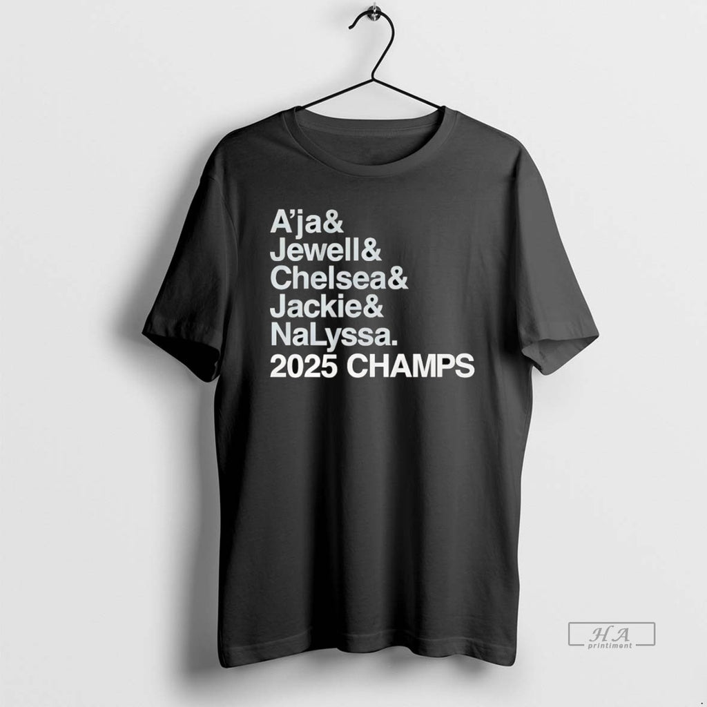 Trendy Las Vegas Aces Ampersand 2025 Champs Players