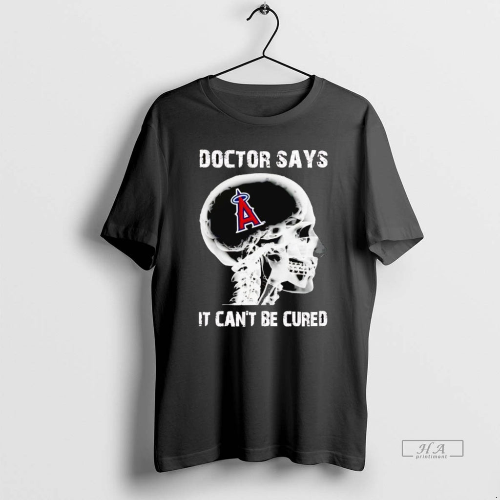 Trendy Los Angeles Angels Skull Doctor Says It Cant Be Cured