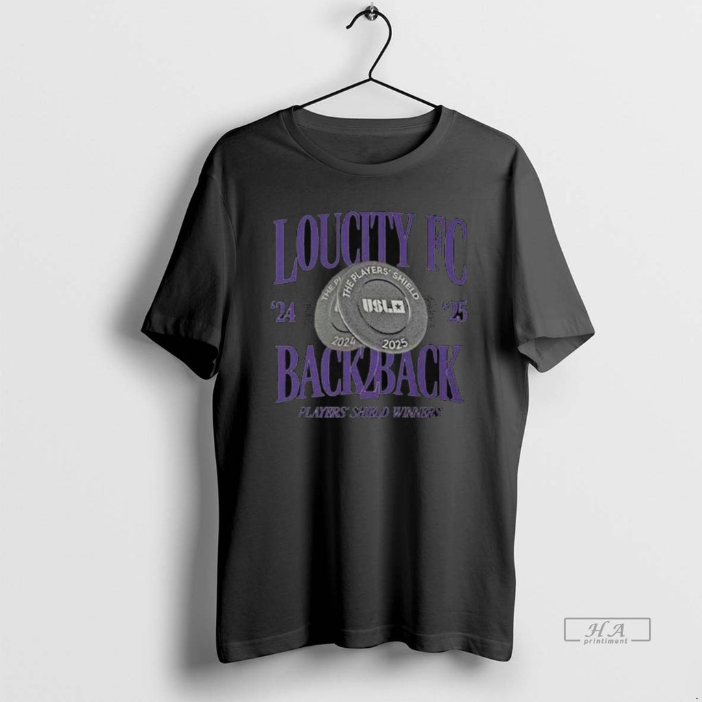 Trendy Loucity Fc 2024 2025 Back 2 Back Players Shield Winners Long Sleve