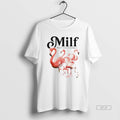 Trendy Milf Man I Love Flamingos Graphic