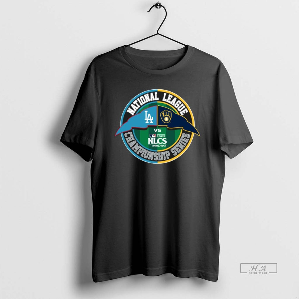 Trendy Mlb Los Angeles Dodgers Vs Milwaukee Brewers 2025 Nlcs Matchup