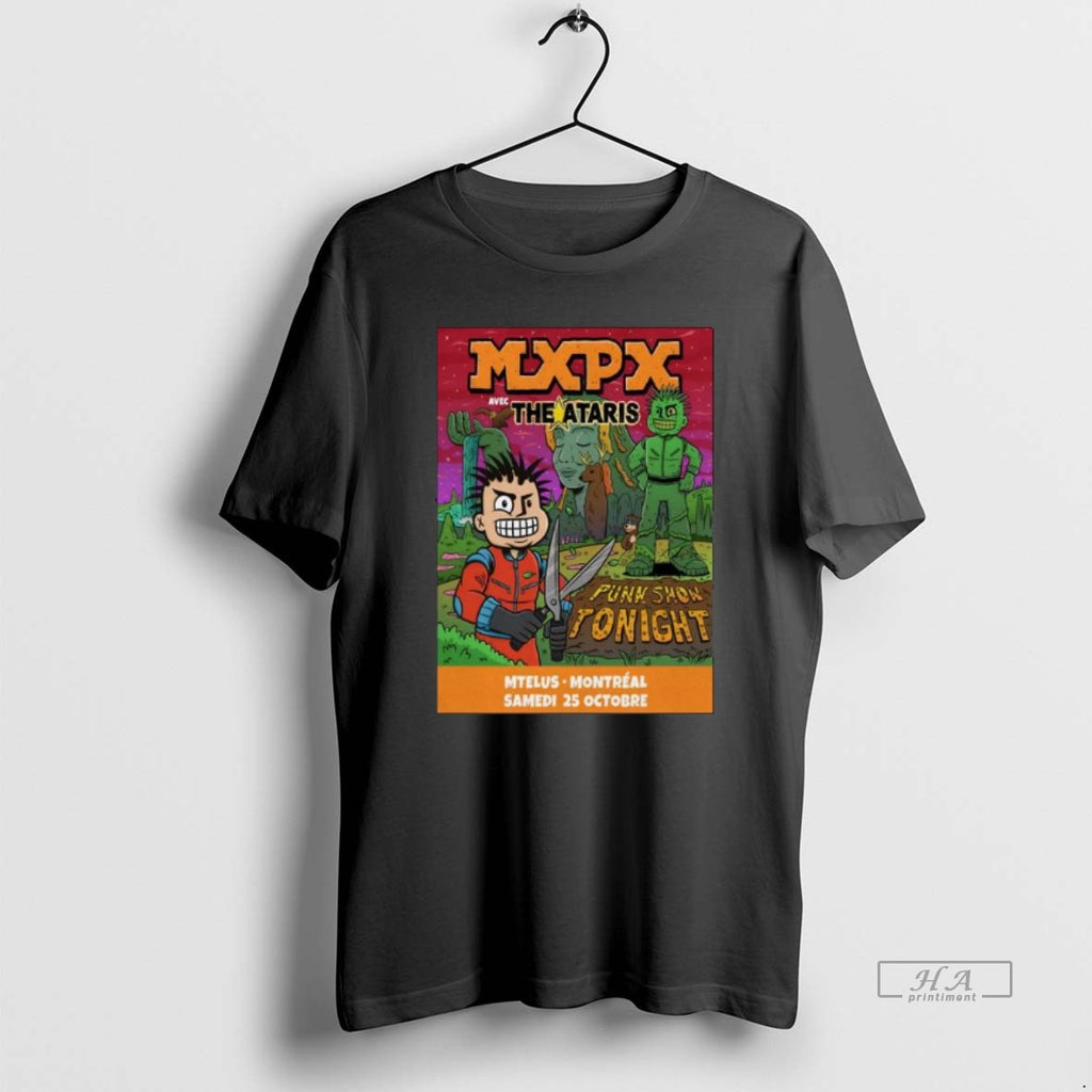 Trendy Mxpx October 25 2025 Mtelus In Montreal Long Sleve