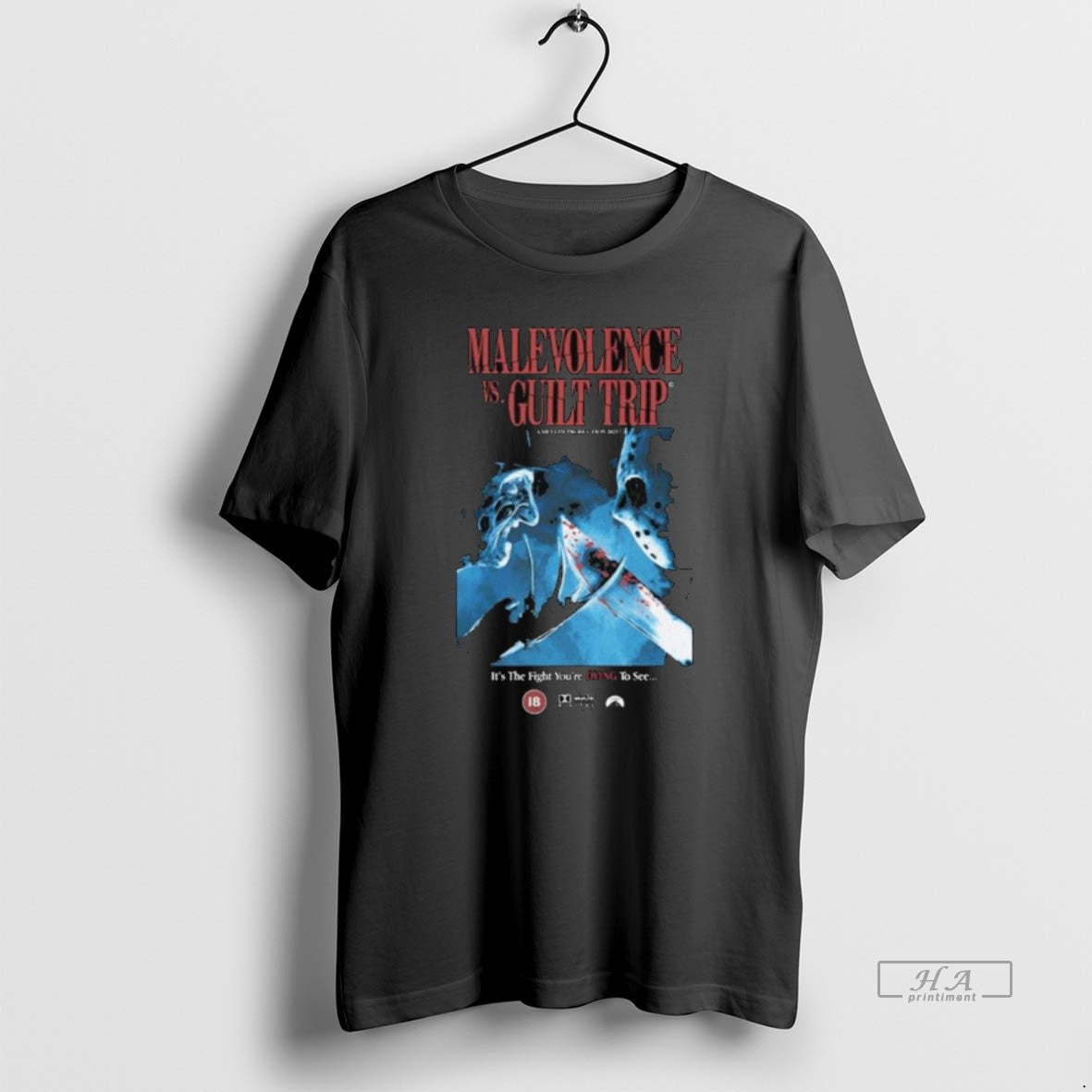 Trendy Malevolence Vs Guilt Trip Halloween Long Sleve