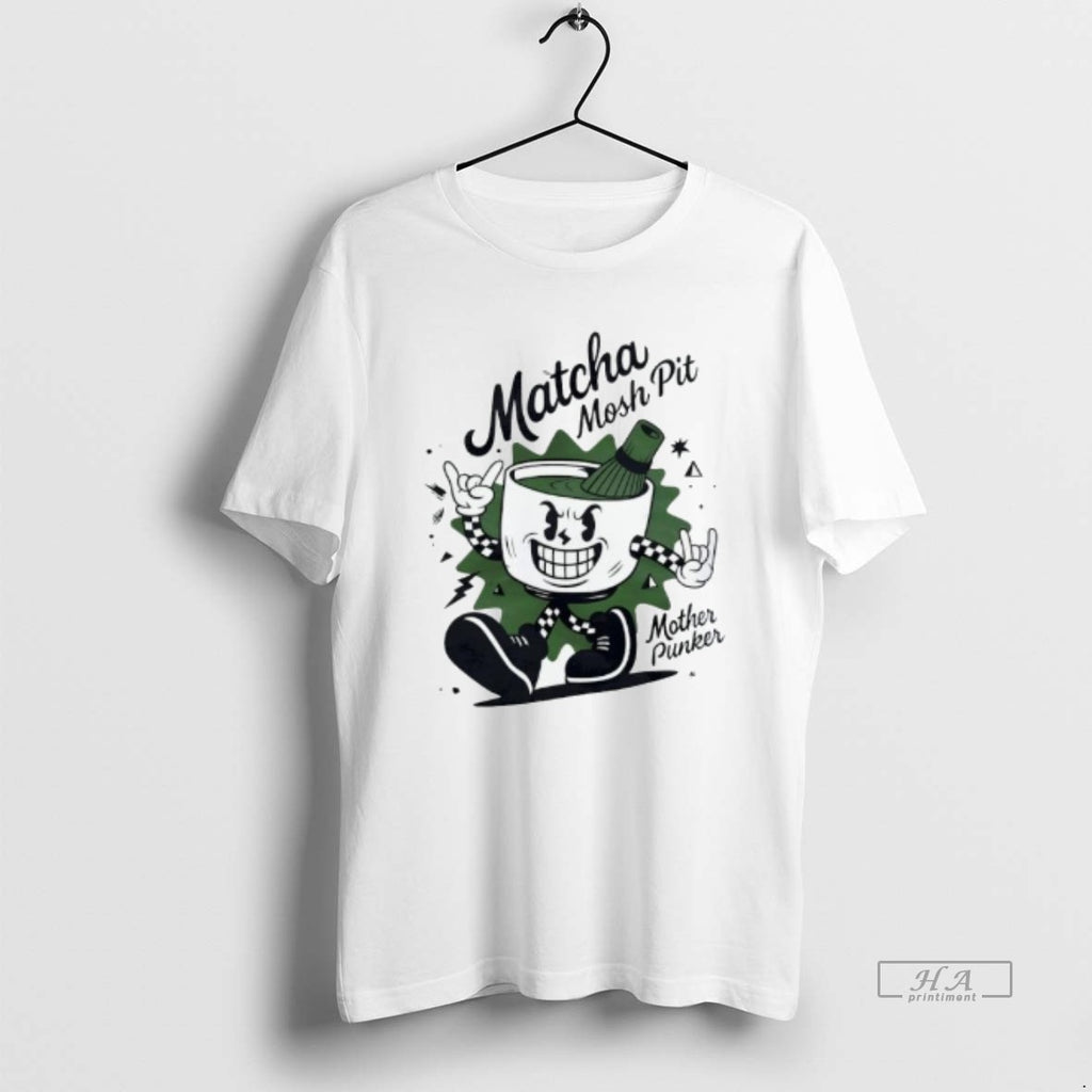 Trendy Matcha Mosh Pit Mother Punker Graphic