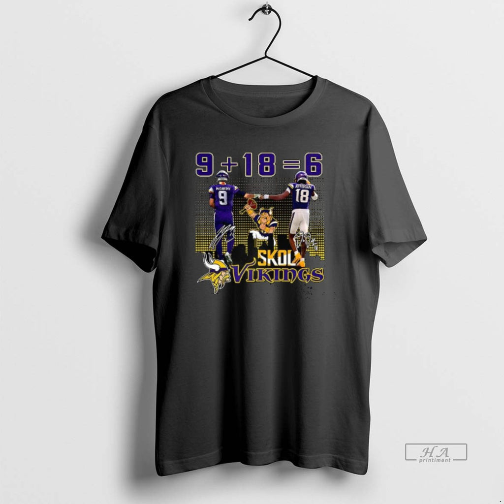 Trendy Mccarthy And Jefferson 9186 Skol Vikings Signature
