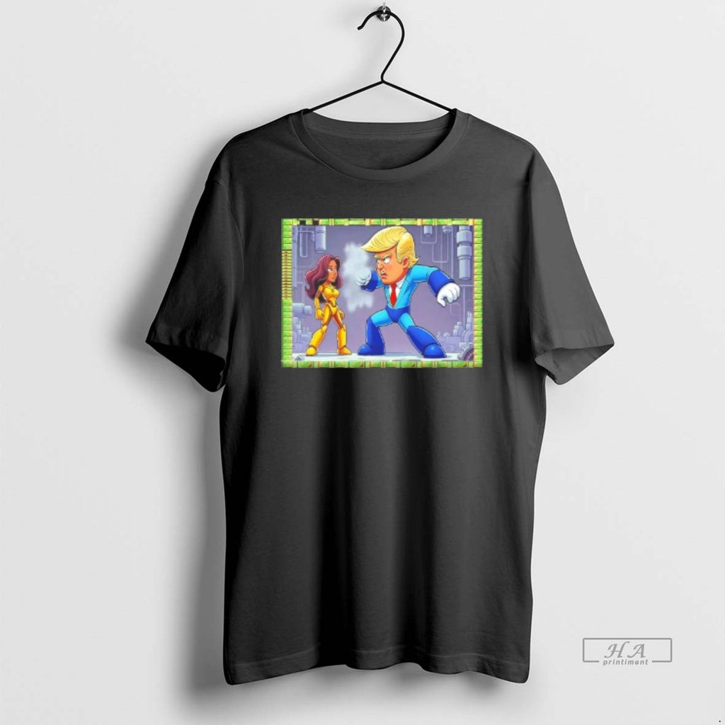 Trendy Mega Man Donald J Trump Vs Kamala Harris