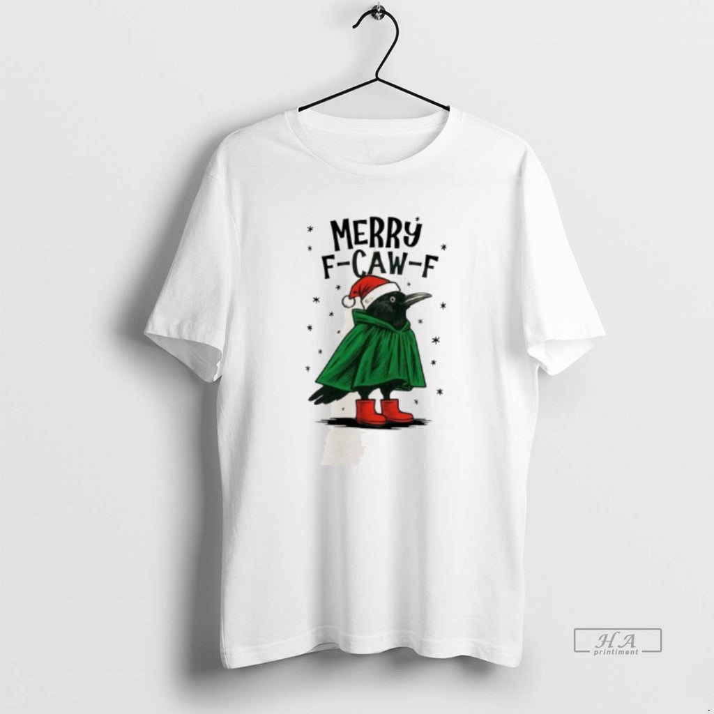 Trendy Merry F Caw F Funny Christmas