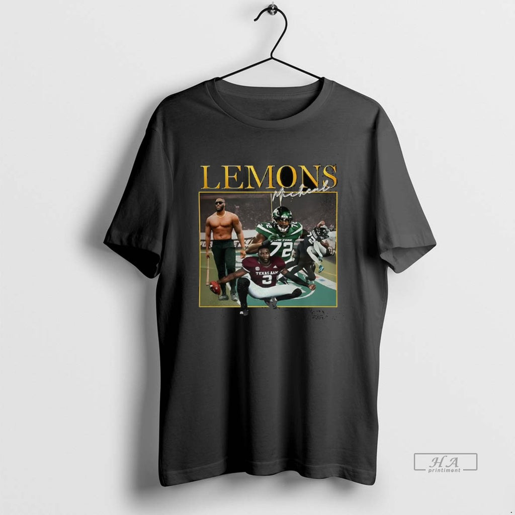 Trendy Micheal Lemons Football Graphic